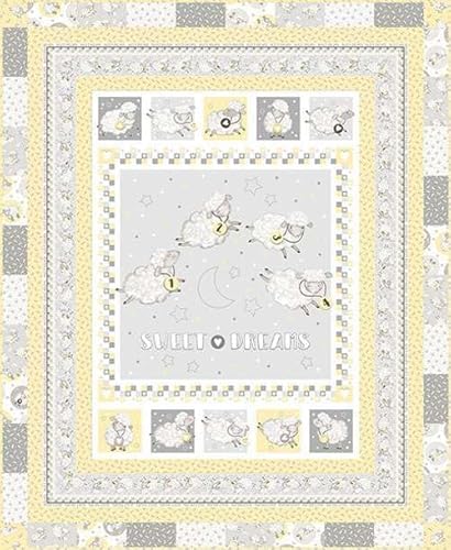 Sweet Dreams Collection - Adorable Sheep in Big Dots Cotton Fabric for Kids’ Projects 5 Sweet Dreams Collection - Adorable Sheep in Big Dots Cotton Fabric for Kids’ Projects - Image 4