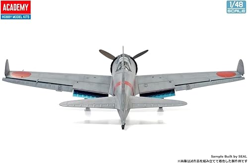Miniatura 5 de Academy 12352 1/48 Armada japonesa Zero Ship Fighter Avión Tipo 21 Midway Battle Modelo de plástico