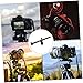 OSALADI 360degree Rotatable Tripod Extension Arm for Cameras Multi-Angle Boom Arm Sturdy Design Knob Locking System for Macro Photography Black