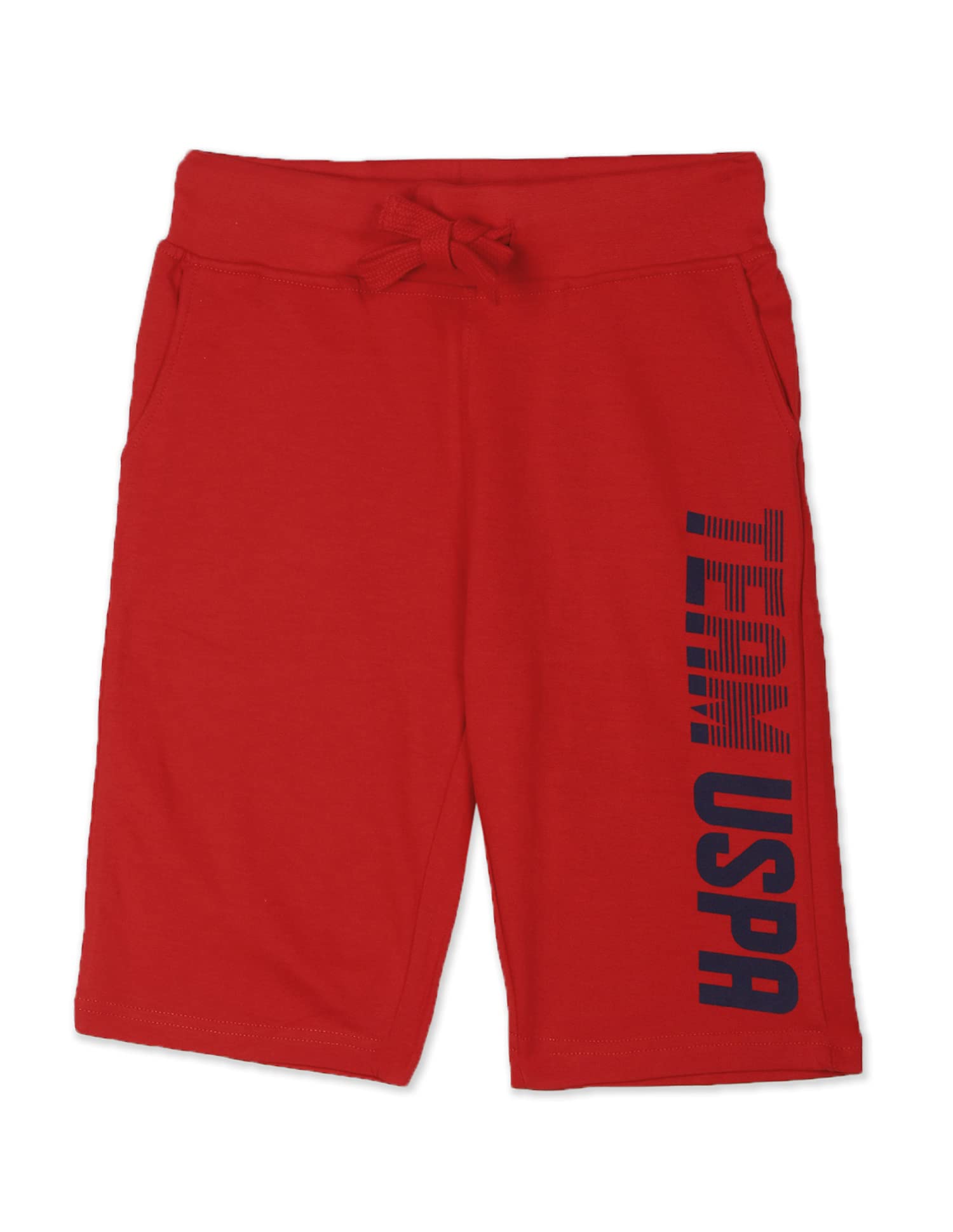 U.S. POLO ASSN.Boys Pure Cotton Brand Print Shorts