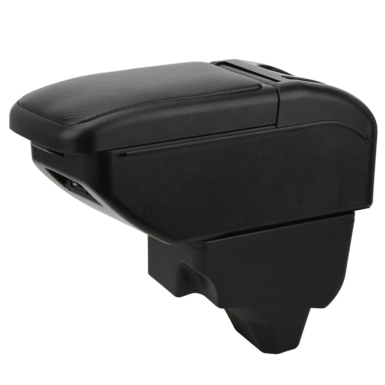 YJYWZH Compatible with Peugeot 2008 Braccioli Peugeot 208 2019-2024 Bracciolo Doppio Strato Auto Console Centrale Scatola Portaoggetti Supporto del Braccio