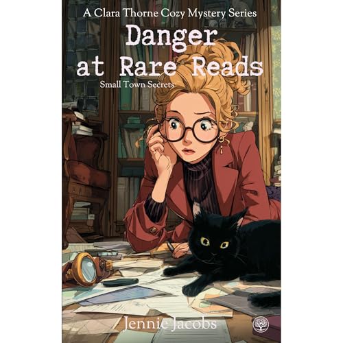 Danger at Rare Reads Audiolibro Por Jennie Jacobs arte de portada