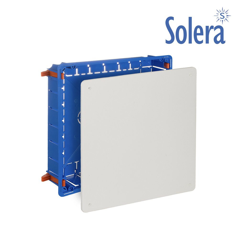 SOLERA 60118 Caja de Empalme y Derivación de Tabique, Blanco