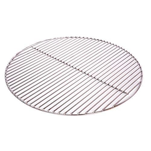 Massiver Grillrost Ø 67 cm aus Edelstahl rostfrei und elektropoliert 6 mm für Grill rund, Kugelgrill, Feuerschalen Grillschalen Rundgrill