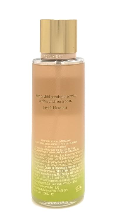Victoria's Secret Fragrance Mist Lush Orchid Amber 8.4 Fl Oz