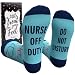 Cavertin Women's Mom Grandma Retirement Dentist Teacher Nurse Socks with Gift Box Gifts for Her (Nurse)