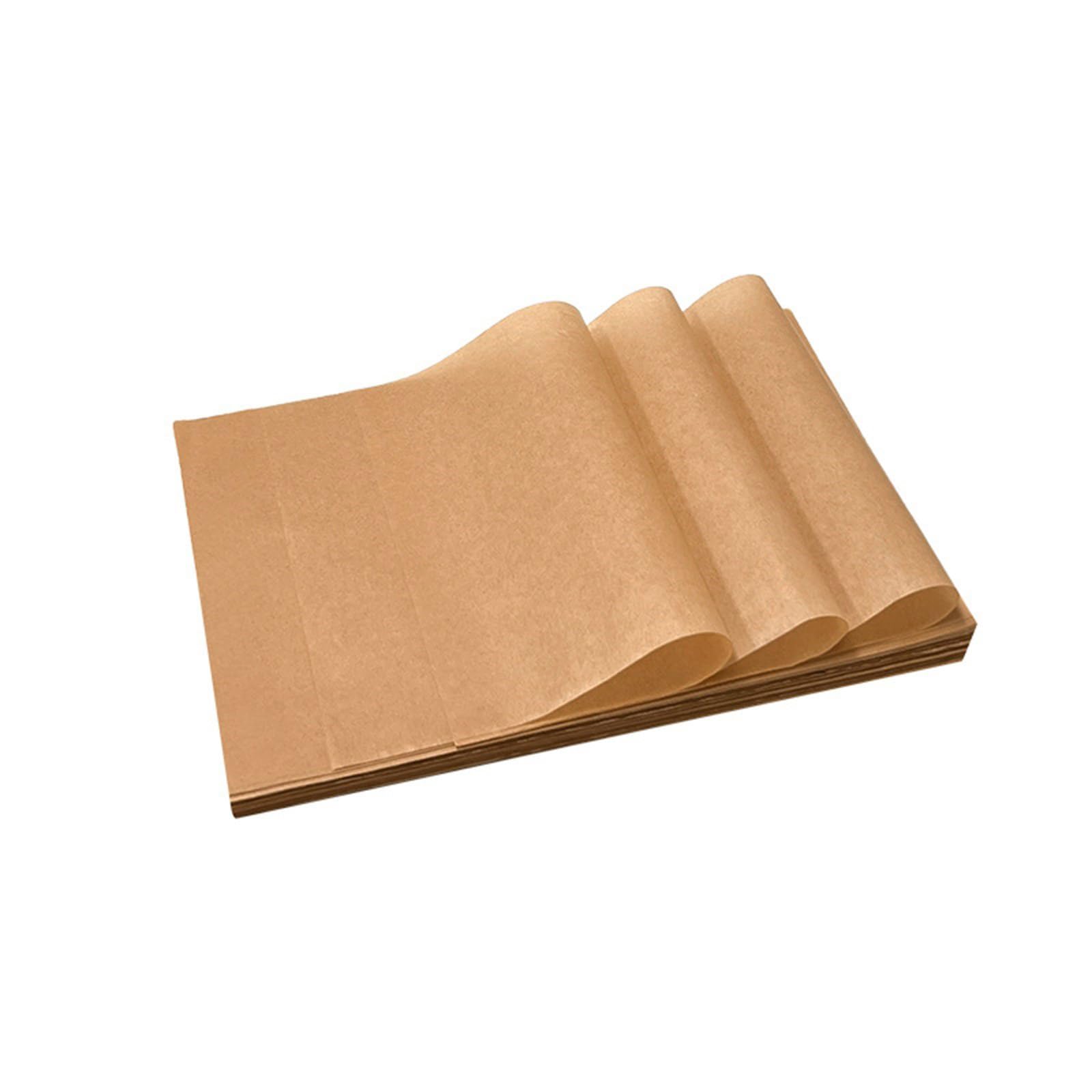1 Box Backpapier in Lebensmittelqualität, doppelseitig antihaftbeschichtetes Ofenblech, hitzebeständig bis 230 °C, Silikon Backmatten, doppelseitig silikonbeschichtetes Pergament