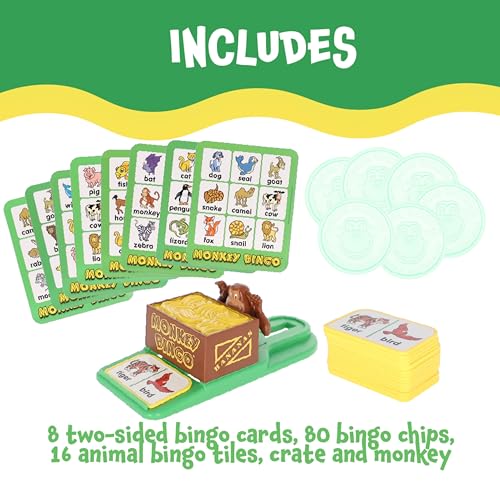 Monkey Bingo juego de mesa educativo para niños miniatura 5