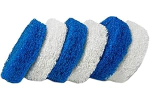 Roto Scrub, 6 pack Multi-Purpose Scrub Pad Replacement Kit