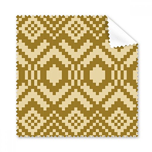 Nettoyant écran de téléphone et lunettes au motif nordique beige pour le bureau