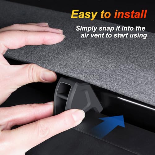 Image of 2PCS Air Freshener Adapter for Tesla Model 3 Highland 2024 2025 & Model Y Juniper 2025 2026 Accessories, No Adhesive Requried, Air Freshener not Included