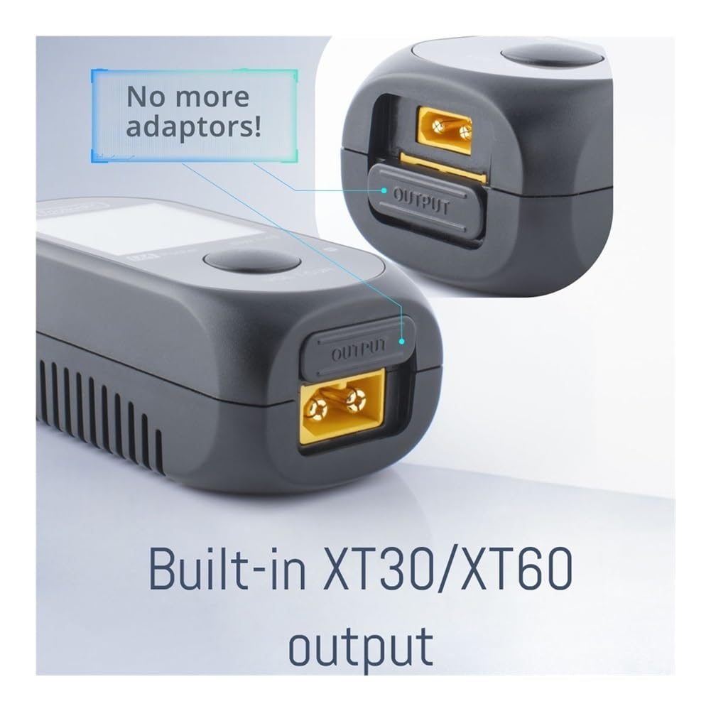 RC accessori per elicotteri For ToolkitRC M4 Pocket DC 80W 5A XT30 XT60 Ingresso USB-C Caricatore ingresso/uscita for batteria LiPo 1-4S Funzione caricabatterie rapido Accessori sostituibili (Size :