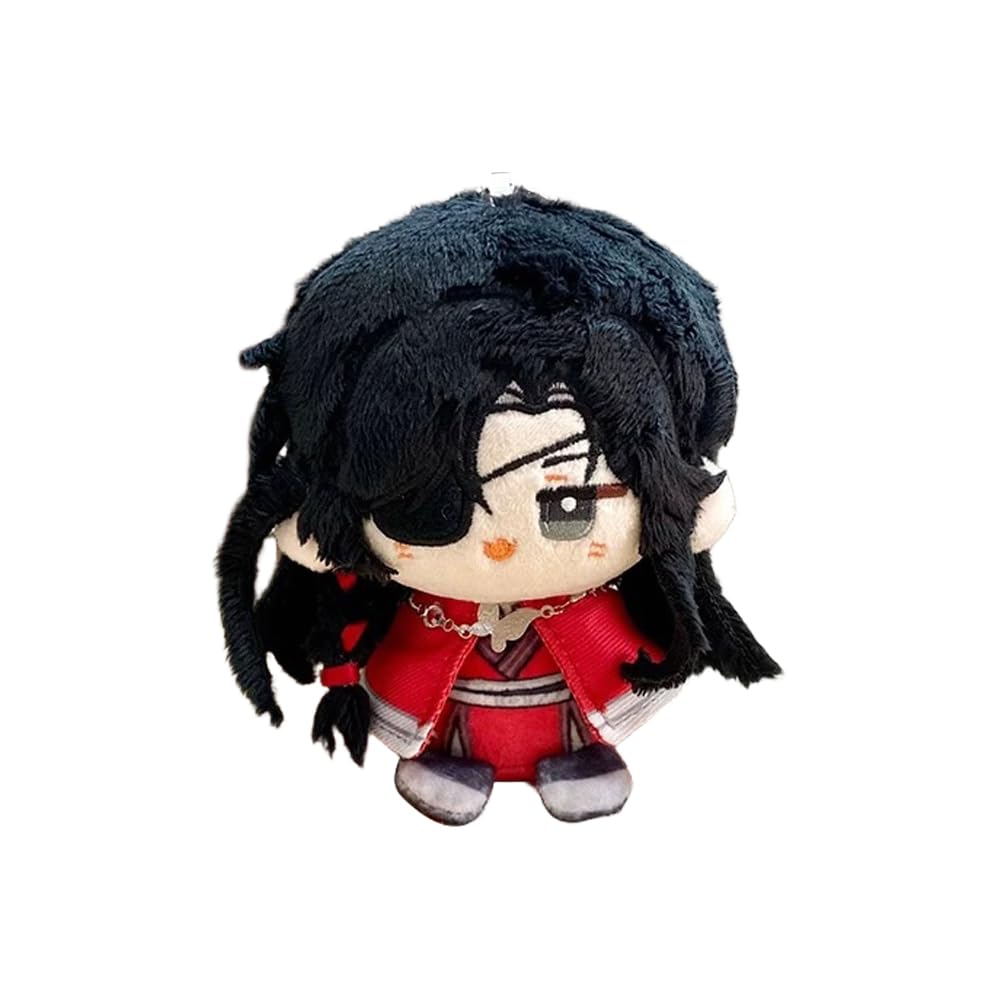 Xinchangda Hua Cheng Plush Figure Anime Hua Cheng Plush Pillow 12cm Cute Soft Padded Ornament Perfect for Car Home Decor Suitable for Fans