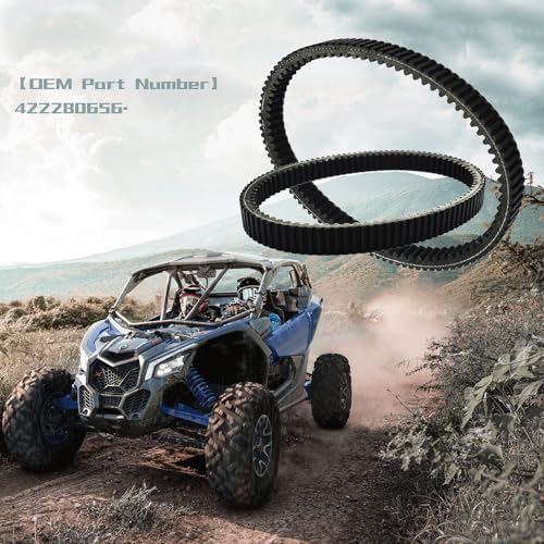 Image of KARSEE 422280656 High-Performance Drive Belt Compatible with Can-Am Defender MAX HD8 HD9 HD10 Maverick Sport MAX 1000 1000R Maverick Trail 800 1000 800R 1000R
