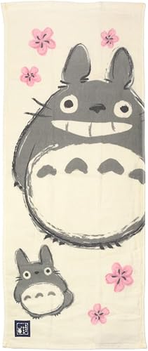 Studio Ghibli - My Neighbor Totoro - My Neighbor Totoro (blanco), toalla facial de la serie de gasa Marushin Imabari, pequeña