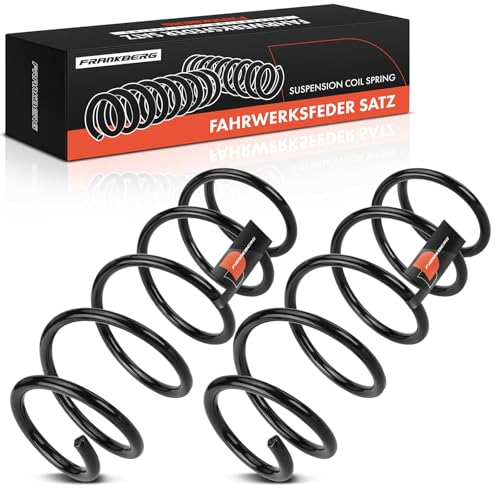 Frankberg 2x Muelles de Suspensión Eje delantero Compatible con 508 I 8D Berlina 2010-2018 508 SW I 8E Touring 2010-2018 Replace# 500440