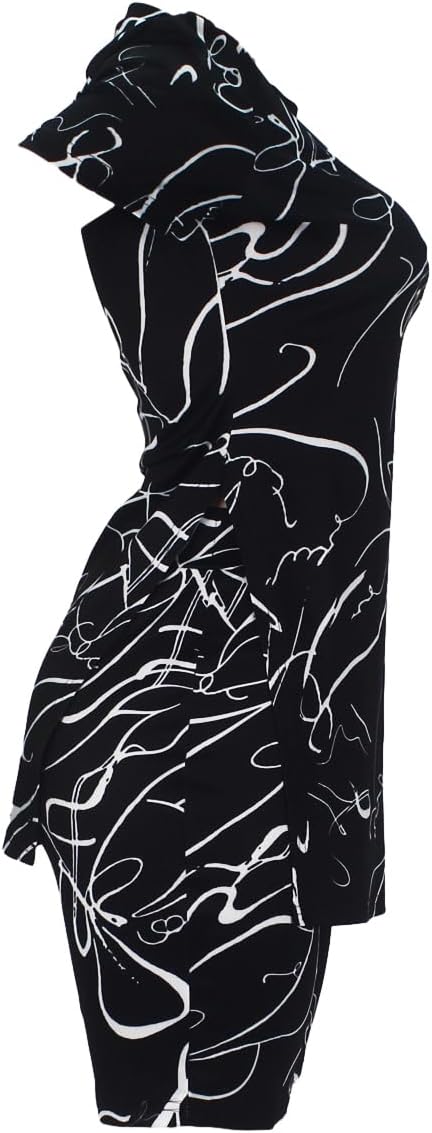 Summer 2 Piece Outfits for Women Short Sleeve Tunic Top and Shorts Tracksuit Set Sexy Slim Fit Lounge Wear - Image 4