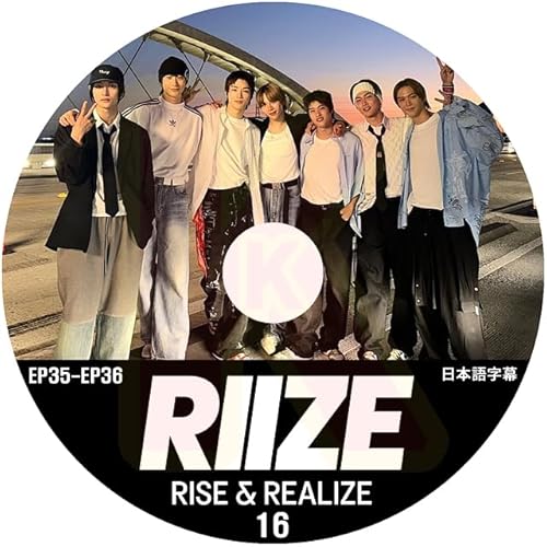 K-POP DVD RIIZE RISE&REALIZE #16 EP35-EP36 ���{�ꎚ������ �؍��ԑg���^DVD RIIZE KPOP DVD