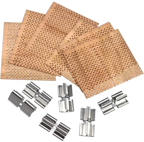 Mechas de madera con base metálica 20x90mm 4 unidades