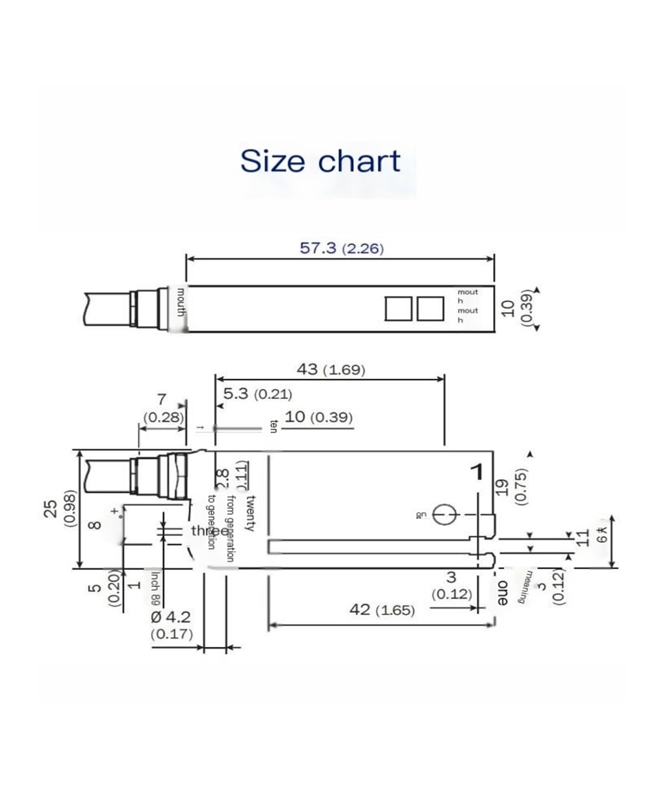 Sensore for etichette autoadesive WFS3-40N415 Etichettatrice for macchine etichettatrici a fessura ZX-BQ100(NPN)