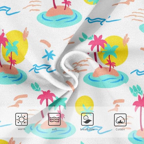 Summer Palm Tree Toddler Girls's Underwear 2T 23022273