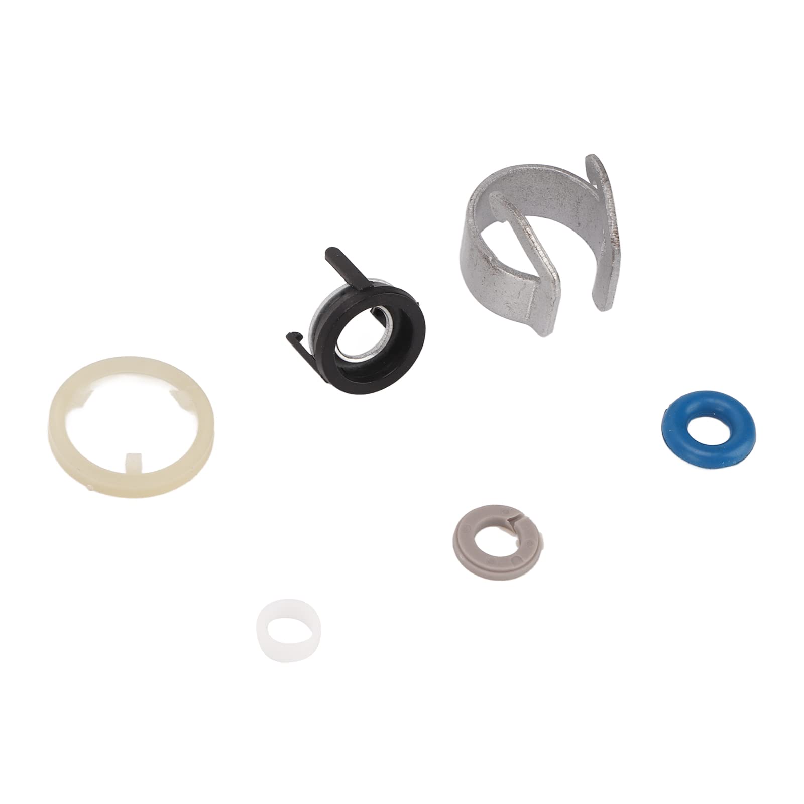 Iniettore di Carburante per Auto Kit di Riparazione 4 Set Guarnizioni Iniettori di Carburante Kit di Riparazione O Ring Gomma Metallo 06H998907B Sostituzione per S5 S4