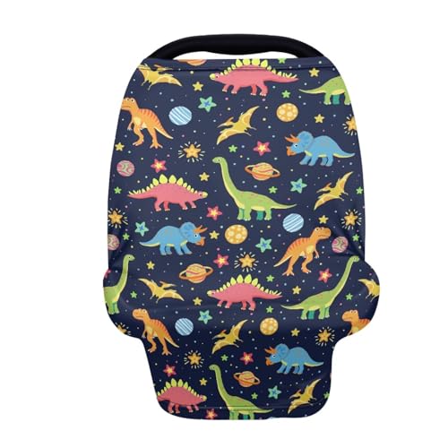 Belidome Dinosaur Breastfeeding Cover Cute Nursing Cover Up for Breastfeeding Stretchy Comfy Nursing Shawl for Women