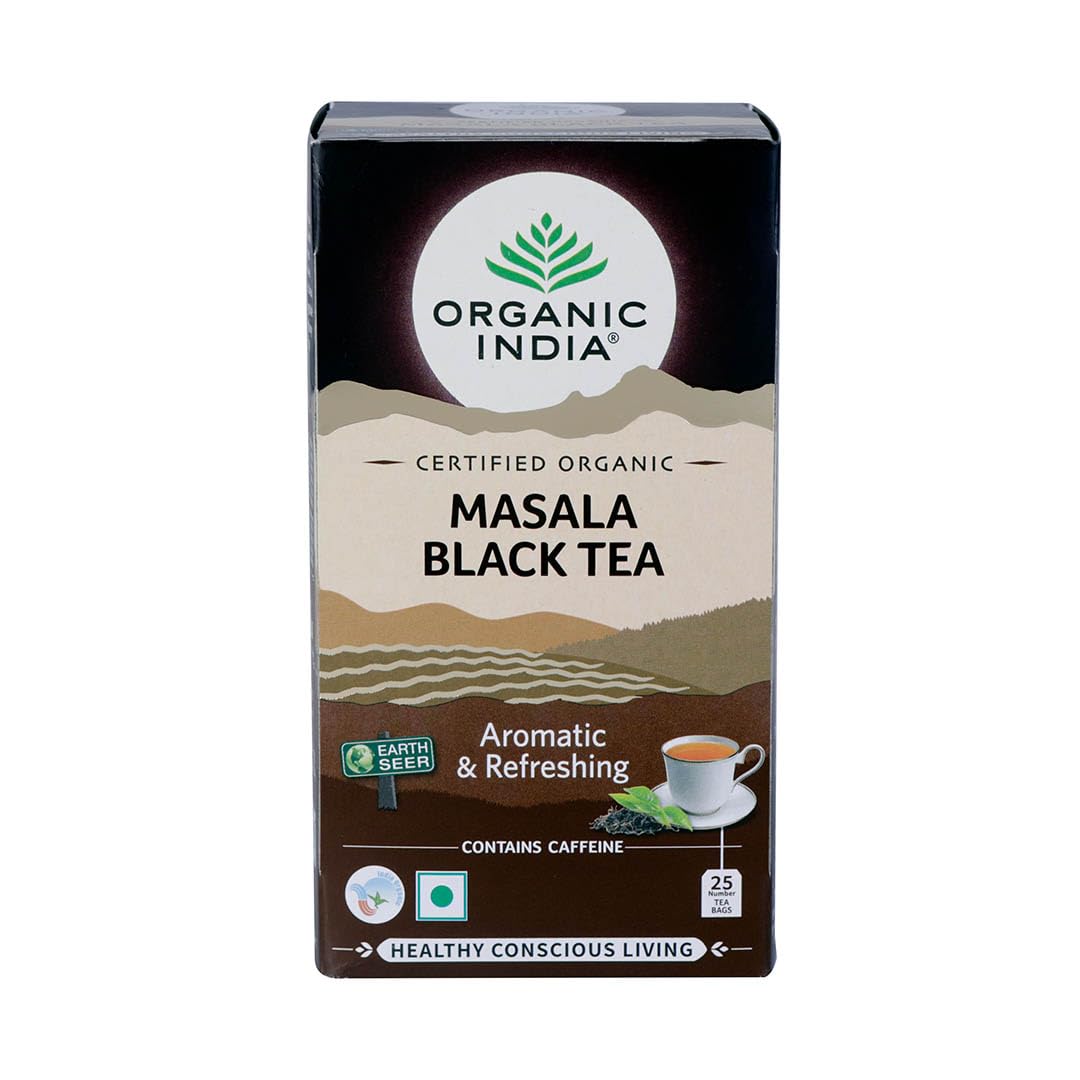 ORGANIC INDIA Masala Black Tea 25 Teabags (B0CST2T7G7) Amazon Price History, Amazon Price Tracker