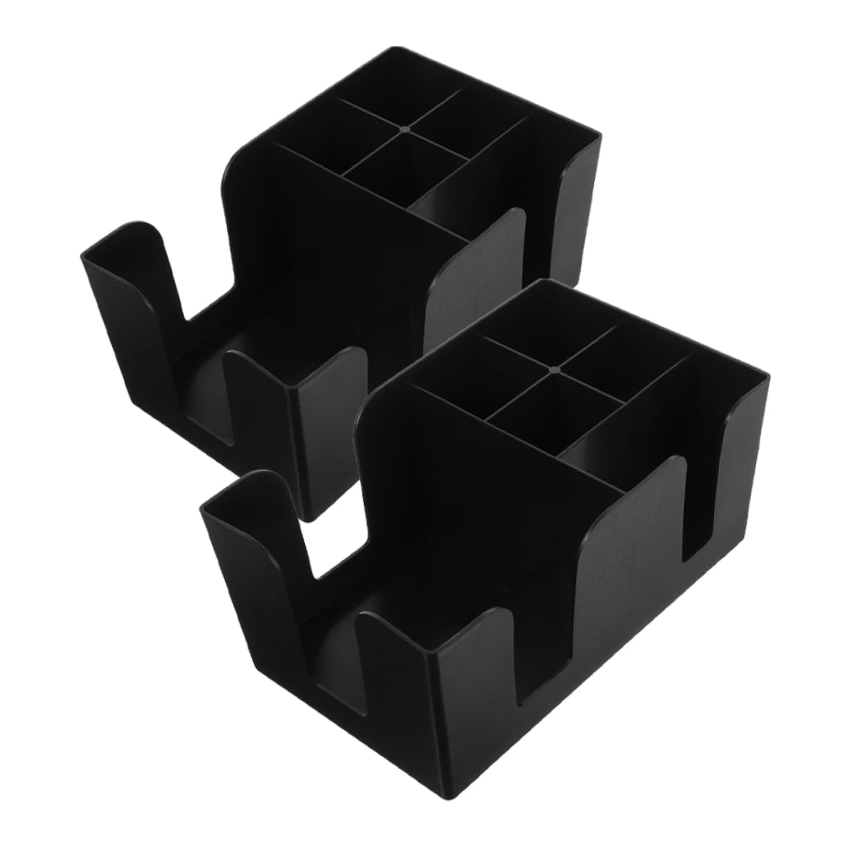 BESPORTBLE 2-Piece Tea Bag Holder Organizer Set - Stylish Countertop Storage Box for Easy Access & Cleanup Perfect for Tea Lovers and Home Bar Supplies Compact Design Kitchen