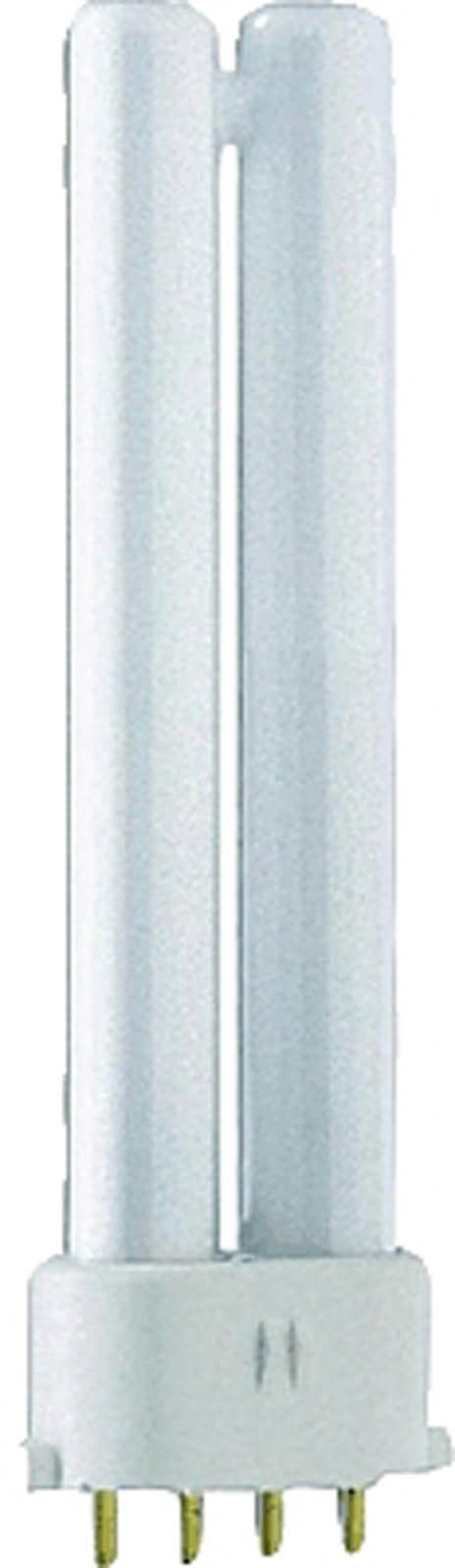 Ampoule Fluorescente Compacte GE BIAX S/E 11W - Blanc Chaud - 900 Lm - Douille 2G7