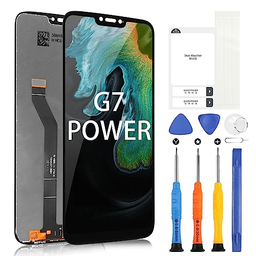 ARSSLY Pantalla LCD para Motorola Moto G7 Power XT1955 6,2 pulgadas pantalla táctil reemplazo digitalizador Asamblea con kit de reparación
