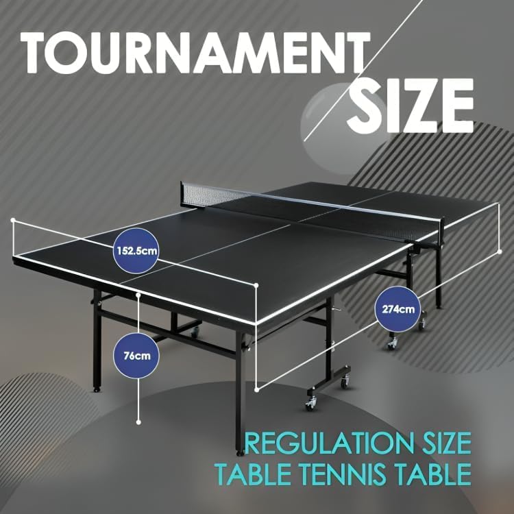 Image of STEP OVER Professional Tournament PRO 25MM Heavy Duty ||Laminated Top 25 mm|| High Performance||Schools||Resorts||Clubs|| TT Academy ||Free TT Table Cover + 2 TT Racket & Balls||Limited Edition 2026