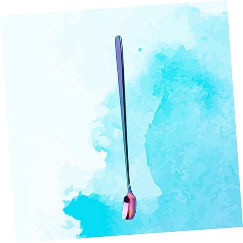 Miniatura 3 de 2 cucharas de acero inoxidable para agitar, cucharas de acero inoxidable, palitos de revolver de acero inoxidable, mini cuchara mezcladora de barman