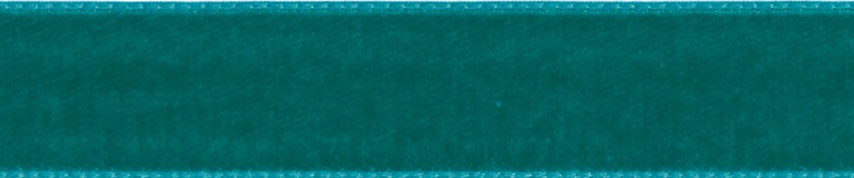 Berisfords Velvet Ribbon, Petrol, 102 x 56 x 102 cm