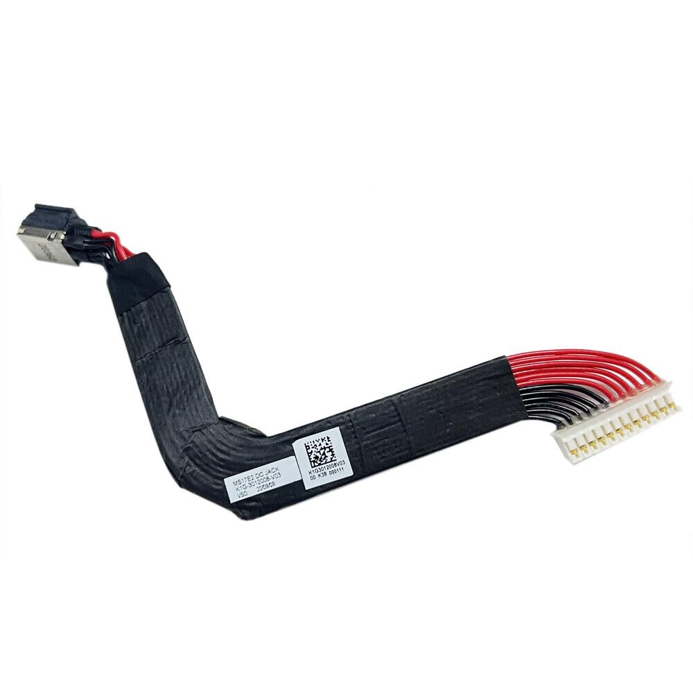 DC Power Jack 12PIN de charge pour PC portables MSI GL75 et WE75