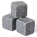 Xcellent Global Set of 9 Whiskey Chilling Rocks Soapstone Whiskey Stones Perfect for Wedding, Father's Day, Birthday or Gift Idea for Him, Carrying Bag Included M-HG066