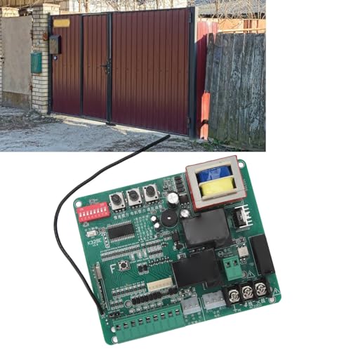 Placa de Circuito de Puerta Corredera con Función de Velocidad Lenta, Ajuste de Fuerza del Motor, Perilla de Ajuste de Resistencia del Motor para Abridor de Puerta Automático