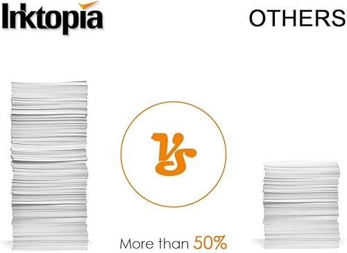 Miniatura 6 de Inktopia Repuesto remanufacturado para cartuchos de tinta HP 65 65XL N9K04AN, chip actualizado de alto rendimiento, trabajo con impresora HP Envy