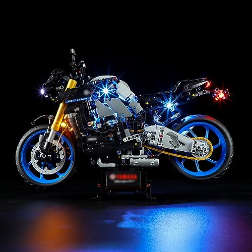 Image of LIGHTAILING Light for Lego- 42159 Yamaha MT-10 SP - Led Lighting Kit Compatible with Lego Building Blocks Model - NOT Included The Model Set