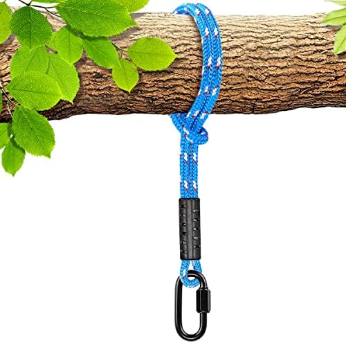 BeneLabel Tree Swing Rope Holds, Hammock Tree Swing Hanging Strap, for Outdoor Swings Hammock Playground Set Accessories, 5 ft, 1 Pack