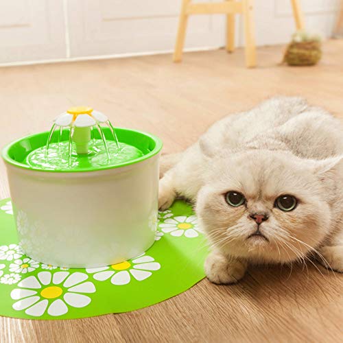 Fuente de Agua Automática para Gatos 1.6L Silicona y Resina miniatura 7