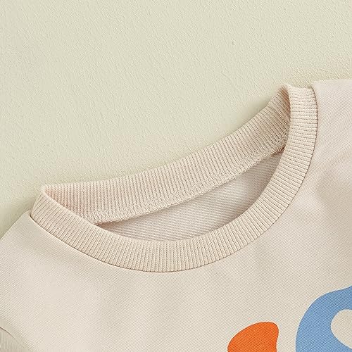 Toddler Baby Girl Boy Sibling Matching Outfits Big Cousin Shirt Embroidery Crewneck Sweatshirt Fall Winter Clothes2
