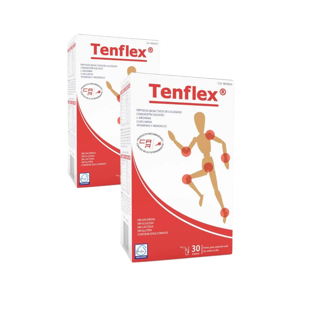 Arafarma Pack 2 Unidades Tenflex 30 Sobres Solución Oral Complemento Alimenticio