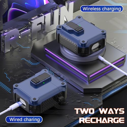 image for R-fun Compatible with AirPods 2nd Generation 2019,1st Gen 2016 Chargin