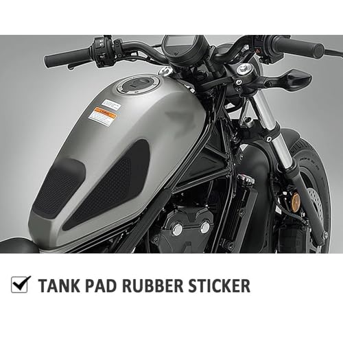 Autocollant réservoir Rebel 500 et 300 protection carburant moto