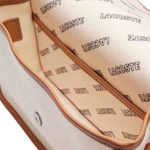 Image of Lacoste womens Flap Crossover Crossbody Bag