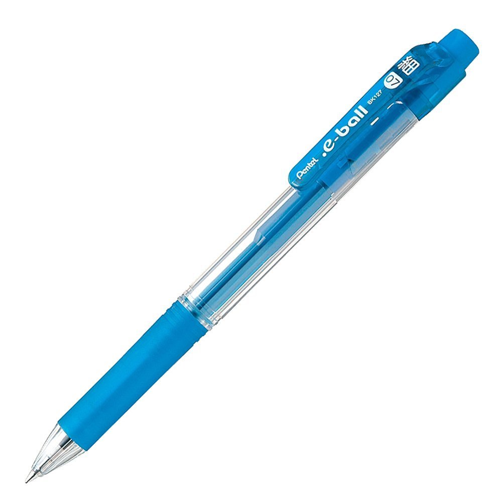 Amazon | ぺんてる .eボール スカイブルー インク/黒 0.7mm