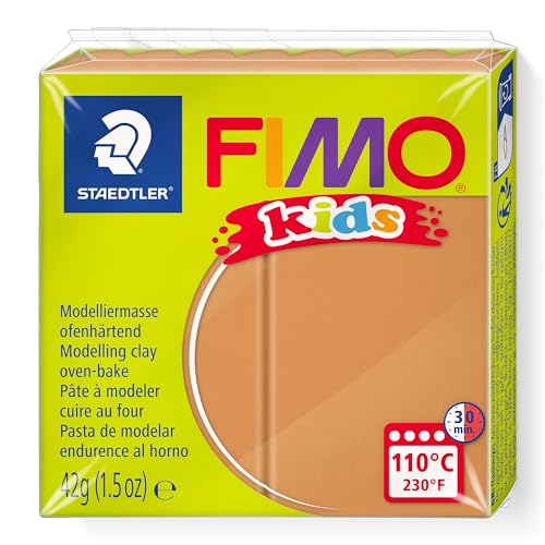 STAEDTLER Fimo 8030-71 - Pasta de modelar, color marrón claro