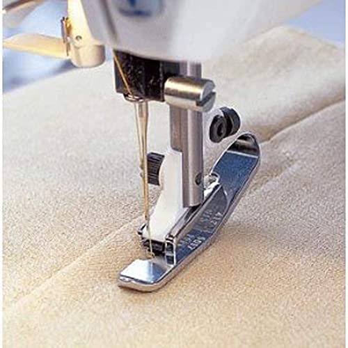 HONEYSEW Narrow Zipper Presser Foot para Husqvarna miniatura 4