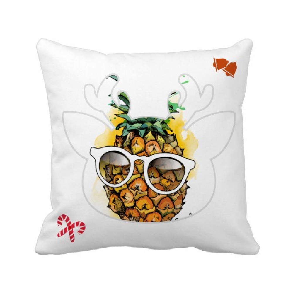 Housse de coussin ananas pour illuminer votre canapé de salon